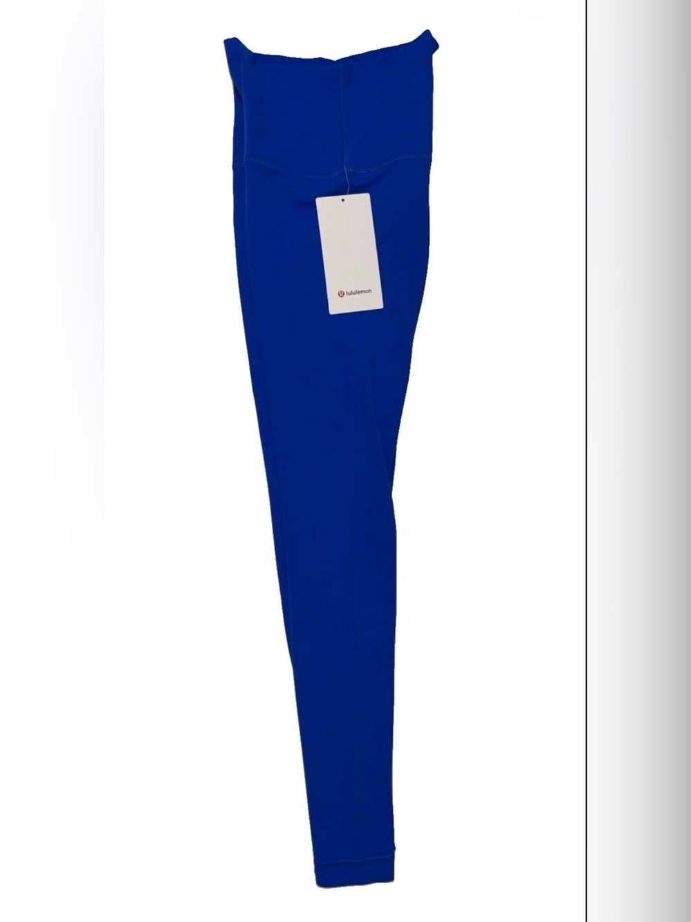 NWT LULULEMON SIZE 6 ALIGN SUPER HIGH RISE 28”L PANT AUTHENTIC CERULEAN BLUE - Picture 11 of 15